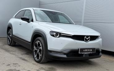 SPOTICAR Mazda Mx-30 17.8kwh R-ev Exclusive-line Auto (s/s) 5dr (range Used Car - Suv Plug-in Hybrid White - Darlington - 1200592074_5