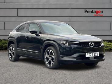 SPOTICAR Mazda Mx-30 17.8kwh R-ev Exclusive-line Auto (s/s) 5dr (range Used Car - Suv Plug-in Hybrid Black - Lincoln - 1200632505_1
