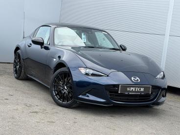 SPOTICAR Mazda Mx5 2.0 Skyactiv-g Gt Sport Tech Euro 6 (s/s) 2dr Used Car - Saloon Petrol Blue - Darlington - 1200546252_1