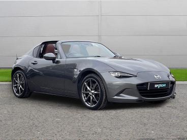 SPOTICAR Mazda Mx5 2.0 Skyactiv-g Sport Nav Auto Euro 6 2dr Used Car - Saloon Petrol Grey - Selby - 1200547728_1