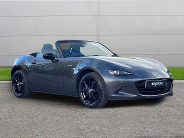 SPOTICAR Mazda Mx5 2.0 Skyactiv-g Se-l Nav+ Euro 6 (s/s) 2dr Used Car - Saloon Petrol Grey - Selby - 1200552168_1