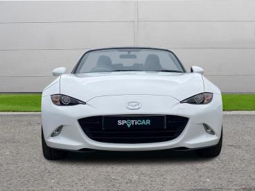 SPOTICAR Mazda Mx5 1.5 Skyactiv-g Se+ Euro 6 2dr Used Car - Saloon Petrol White - Selby - 1200554567_2