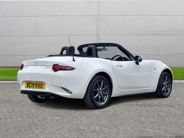 SPOTICAR Mazda Mx5 1.5 Skyactiv-g Se+ Euro 6 2dr Used Car - Saloon Petrol White - Selby - 1200554567_5