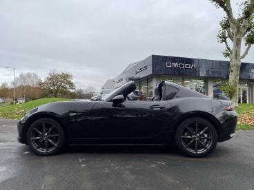SPOTICAR Mazda Mx5 2.0 Skyactiv-g Sport Nav Euro 6 2dr Used Car - Saloon Petrol Black - Swansea - 1200556703_5