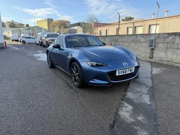 SPOTICAR Mazda Mx5 2.0 Skyactiv-g Sport Black Euro 6 2dr Used Car - Saloon Petrol Blue - Inverness - 1200560864_1
