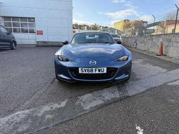 SPOTICAR Mazda Mx5 2.0 Skyactiv-g Sport Black Euro 6 2dr Used Car - Saloon Petrol Blue - Inverness - 1200560864_2