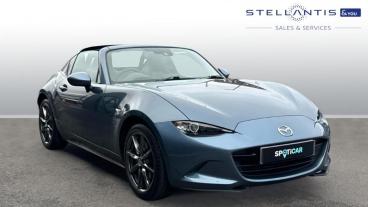 SPOTICAR Mazda Mx5 2.0 Skyactiv-g Sport Nav Euro 6 2dr Used Car - Saloon Petrol Blue - Bristol - 1200577132_1