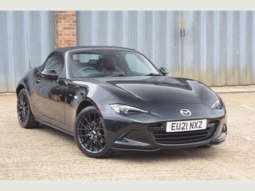 SPOTICAR Mazda Mx5 2.0 Skyactiv-g Gt Sport Tech Euro 6 (s/s) 2dr Used Car - Saloon Petrol Black - Pulborough - 1200585864_1