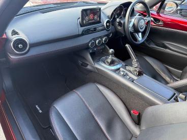 SPOTICAR Mazda Mx5 2.0 Skyactiv-g Sport Nav Euro 6 2dr Used Car - Saloon Petrol Red - Selby - 1200586260_2
