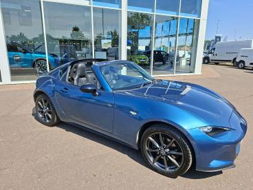 SPOTICAR Mazda Mx5 2.0 Skyactiv-g Sport Black Euro 6 2dr Used Car - Saloon Petrol Blue - Boston - 1200619778_5