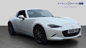 SPOTICAR Mazda Mx5 2.0 Skyactiv-g Gt Sport Nav+ Euro 6 (s/s) 2dr Used Car - Saloon Petrol White - Bristol - 1200623263_1