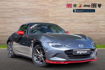 SPOTICAR Mazda Mx5 1.5 Skyactiv-g Icon Euro 6 2dr Used Car - Saloon Petrol Grey - Hinckley - 1200623915_1