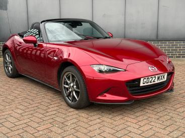 SPOTICAR Mazda Mx5 1.5 Skyactiv-g Sport Euro 6 (s/s) 2dr Used Car - Saloon Petrol Red - Norwich - 1200625313_1