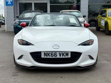 SPOTICAR Mazda Mx5 1.5 Skyactiv-g Icon Euro 6 2dr Used Car - Saloon Petrol White - Chippenham - 1200627380_2