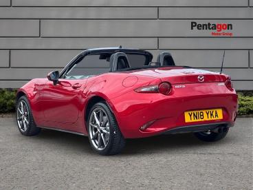 SPOTICAR Mazda Mx5 2.0 Skyactiv-g Sport Nav Euro 6 2dr Used Car - Saloon Petrol Red - Nottingham - 1200633715_2