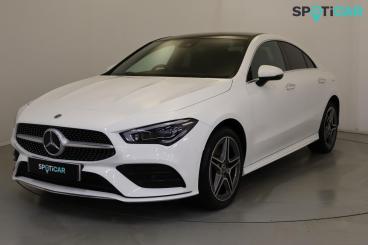 SPOTICAR Mercedes Cla 1.3 Cla250e 15.6kwh Amg Line (premium Plus) Coupe Used Car - Saloon Plug-in Hybrid White - Wellingborough - 1200558531_3