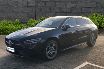 SPOTICAR Mercedes Cla 1.3 Cla250e 15.6kwh Amg Line (executive) Shooting Used Car - Estate Plug-in Hybrid Black - Rugby - 1200561911_3