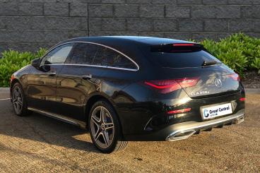 SPOTICAR Mercedes Cla 1.3 Cla250e 15.6kwh Amg Line (executive) Shooting Used Car - Estate Plug-in Hybrid Black - Rugby - 1200561911_4