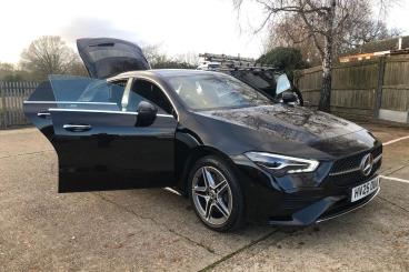 SPOTICAR Mercedes Cla 1.3 Cla250e 15.6kwh Amg Line (executive) Shooting Used Car - Estate Plug-in Hybrid Black - Rugby - 1200561911_5