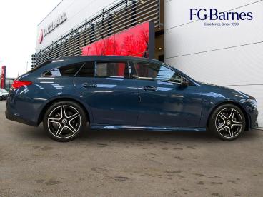 SPOTICAR Mercedes Cla 1.3 Cla180 Amg Line (executive) Shooting Brake 7g- Used Car - Estate Petrol Blue - Guildford - 1200568643_2