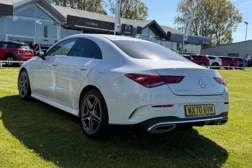 SPOTICAR Mercedes Cla 2.0 Cla220d Amg Line Coupe 8g-dct Euro 6 (s/s) 4dr Used Car - Saloon Diesel White - Darlington - 1200597273_3