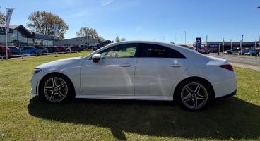 SPOTICAR Mercedes Cla 2.0 Cla220d Amg Line Coupe 8g-dct Euro 6 (s/s) 4dr Used Car - Saloon Diesel White - Darlington - 1200597273_4