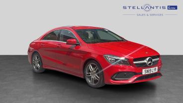 SPOTICAR Mercedes Cla 1.6 Cla180 Amg Line Edition Coupe Euro 6 (s/s) 4dr Used Car - Saloon Petrol Red - Stockport - 1200612308_1