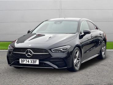 SPOTICAR Mercedes Cla 1.3 Cla200h Mhev Amg Line (executive) Coupe 7g-dct Used Car - Saloon Hybrid Black - Worksop - 1200612945_3