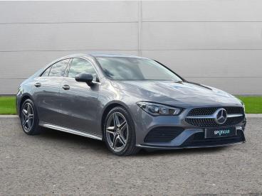 SPOTICAR Mercedes Cla 1.3 Cla180 Amg Line Coupe 7g-dct Euro 6 (s/s) 4dr Used Car - Saloon Petrol Grey - Selby - 1200626549_1