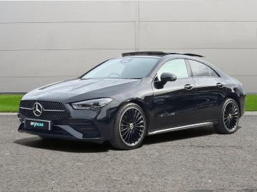 SPOTICAR Mercedes Cla 1.3 Cla180h Mhev Amg Line (premium Plus) Coupe 7g- Used Car - Saloon Hybrid Black - Selby - 1200626550_3