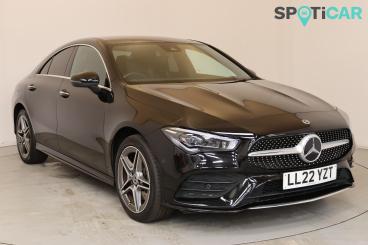 SPOTICAR Mercedes Cla 1.3 Cla250e 15.6kwh Amg Line (premium Plus) Coupe Used Car - Saloon Plug-in Hybrid Black - Wellingborough - 1200627191_1