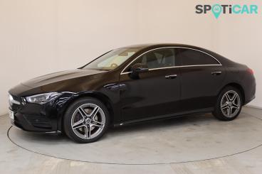 SPOTICAR Mercedes Cla 1.3 Cla250e 15.6kwh Amg Line (premium Plus) Coupe Used Car - Saloon Plug-in Hybrid Black - Wellingborough - 1200627191_4