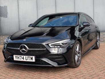 SPOTICAR Mercedes Cla 1.3 Cla200h Mhev Amg Line (executive) Shooting Bra Used Car - Estate Hybrid Black - Norwich - 1200630128_3