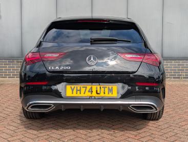 SPOTICAR Mercedes Cla 1.3 Cla200h Mhev Amg Line (executive) Shooting Bra Used Car - Estate Hybrid Black - Norwich - 1200630128_4