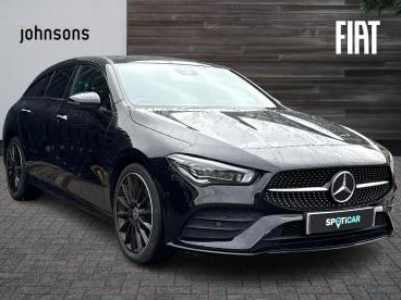 SPOTICAR Mercedes Cla 1.3 Cla250e 15.6kwh Amg Line Night Edition (premiu Used Car - Estate Plug-in Hybrid Black - Swindon - 1200631446_1