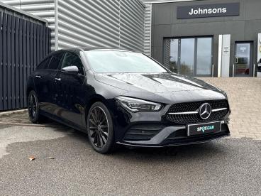 SPOTICAR Mercedes Cla 1.3 Cla250e 15.6kwh Amg Line Night Edition (premiu Used Car - Estate Plug-in Hybrid Black - Swindon - 1200631446_2