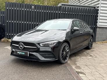 SPOTICAR Mercedes Cla 1.3 Cla250e 15.6kwh Amg Line Night Edition (premiu Used Car - Estate Plug-in Hybrid Black - Swindon - 1200631446_4
