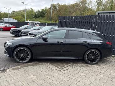 SPOTICAR Mercedes Cla 1.3 Cla250e 15.6kwh Amg Line Night Edition (premiu Used Car - Estate Plug-in Hybrid Black - Swindon - 1200631446_5