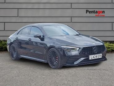 SPOTICAR Mercedes Cla 2.0 Cla220d Amg Line (premium Plus) Coupe 8g-dct E Used Car - Saloon Diesel Black - Derby - 1200631840_1