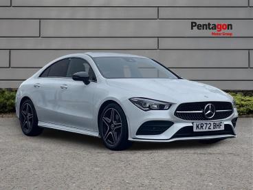 SPOTICAR Mercedes Cla 2.0 Cla220d Amg Line (premium) Coupe 8g-dct Euro 6 Used Car - Saloon Diesel White - Sheffield - 1200641579_1
