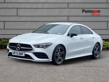 SPOTICAR Mercedes Cla 2.0 Cla220d Amg Line (premium) Coupe 8g-dct Euro 6 Used Car - Saloon Diesel White - Sheffield - 1200641579_3