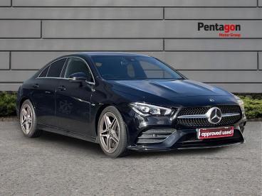 SPOTICAR Mercedes Cla 1.3 Cla180 Amg Line Coupe 7g-dct Euro 6 (s/s) 4dr Used Car - Saloon Petrol Black - Sheffield - 1200644320_1
