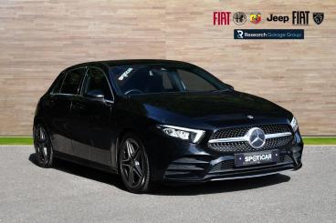 SPOTICAR Mercedes A Class Classe A 1.3 A200 Amg Line 7g-dct Euro 6 (s/s) 5dr Used Car - Saloon Petrol Black - Hinckley - 1200542163_1