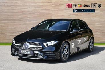 SPOTICAR Mercedes A Class Classe A 1.3 A200 Amg Line 7g-dct Euro 6 (s/s) 5dr Used Car - Saloon Petrol Black - Hinckley - 1200542163_3