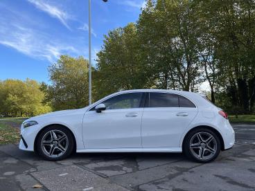 SPOTICAR Mercedes A Class Classe A 1.3 A180h Mhev Amg Line (executive) 7g-dct Euro 6 Used Car - Saloon Hybrid White - Swansea - 1200552919_5