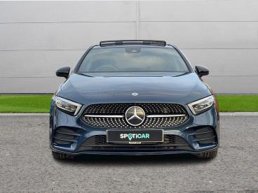 SPOTICAR Mercedes A Class Classe A 1.3 A200 Amg Line Night Edition (premium Plus) 7g- Used Car - Saloon Petrol Blue - Selby - 1200559589_2