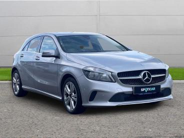 SPOTICAR Mercedes A Class Classe A 1.5 A180d Sport (executive) Euro 6 (s/s) 5dr Used Car - Saloon Diesel Silver - Selby - 1200561764_1