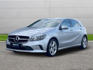 SPOTICAR Mercedes A Class Classe A 1.5 A180d Sport (executive) Euro 6 (s/s) 5dr Used Car - Saloon Diesel Silver - Selby - 1200561764_3