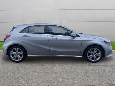SPOTICAR Mercedes A Class Classe A 1.5 A180d Sport (executive) Euro 6 (s/s) 5dr Used Car - Saloon Diesel Silver - Selby - 1200561764_4