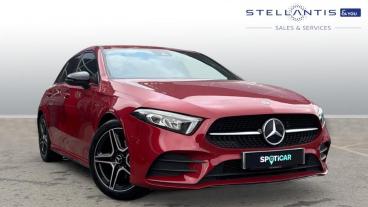 SPOTICAR Mercedes A Class Classe A 1.3 A200 Amg Line Edition (executive) 7g-dct Euro Used Car - Saloon Petrol Blue - Salford - 1200562394_1
